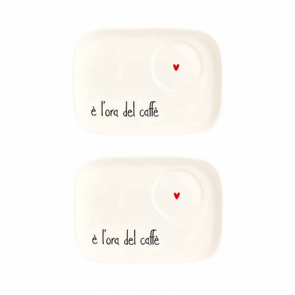 Simple Day - Set 2 piattini per...
