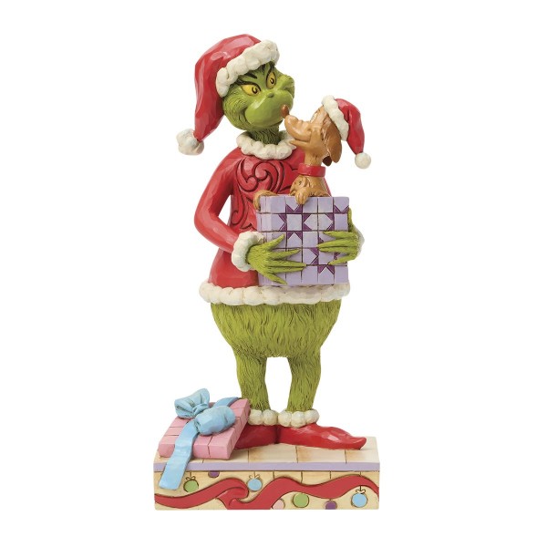 Jim Shore - Grinch&Max e il regalo di...