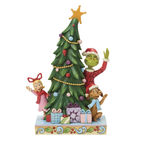 Jim Shore - Il Grinch, Cindy e Max e...