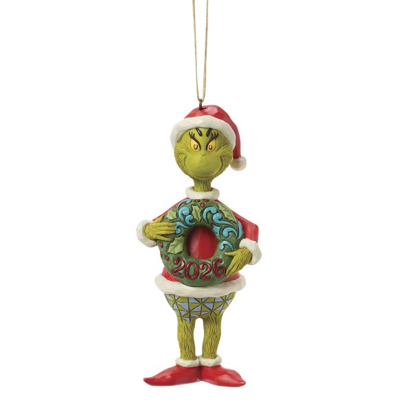 Jim Shore - Ornamento Grinch con...