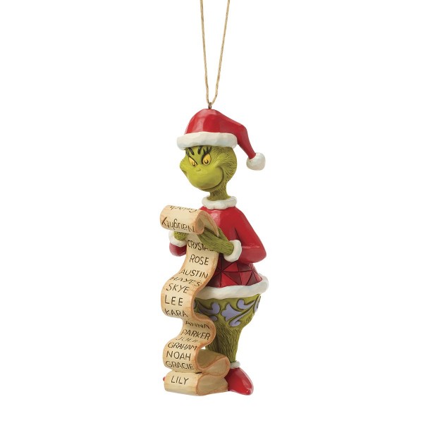 Jim Shore - Ornamento Grinch e la...