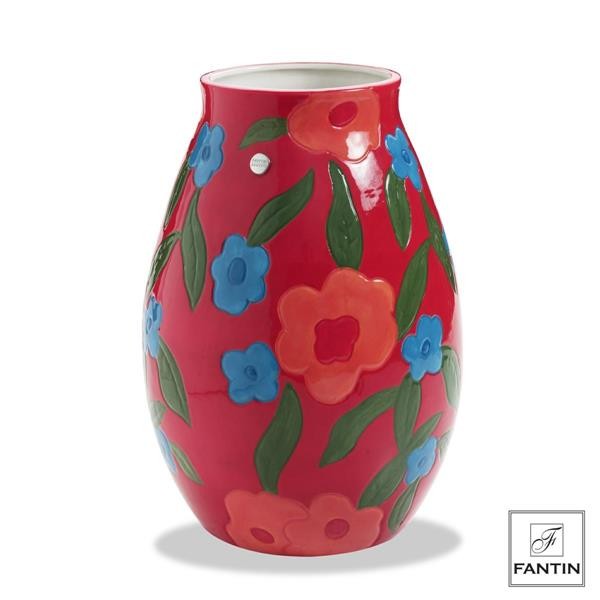 Fantin Argenti - Vaso Rosso fiori...