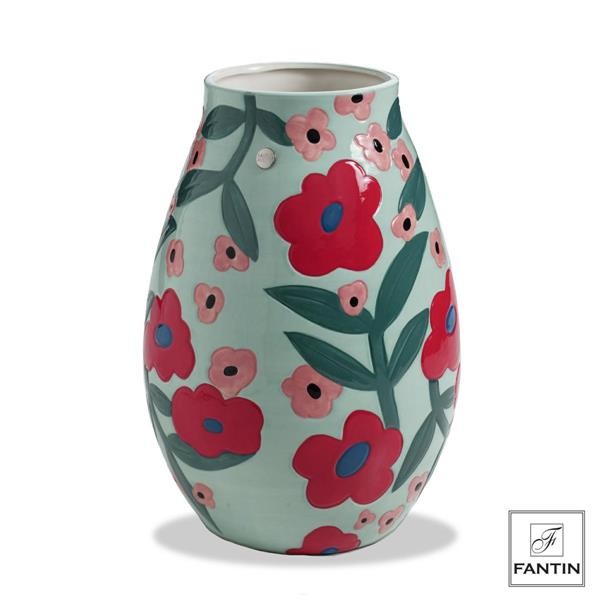 Fantin Argenti - Vaso Verde acqua...
