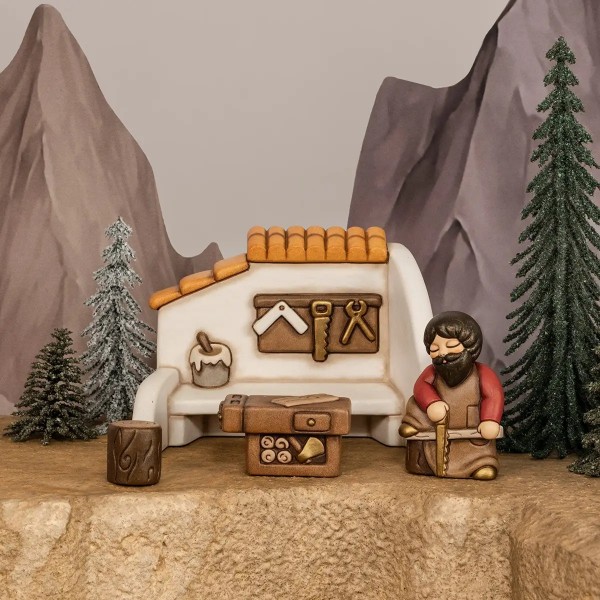 Thun - Presepe Classico Falegname rosso