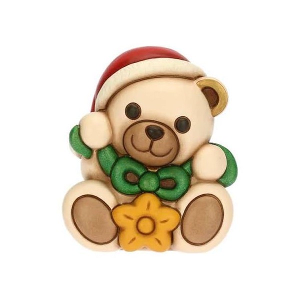 Thun - Teddy con stella fiocco verde