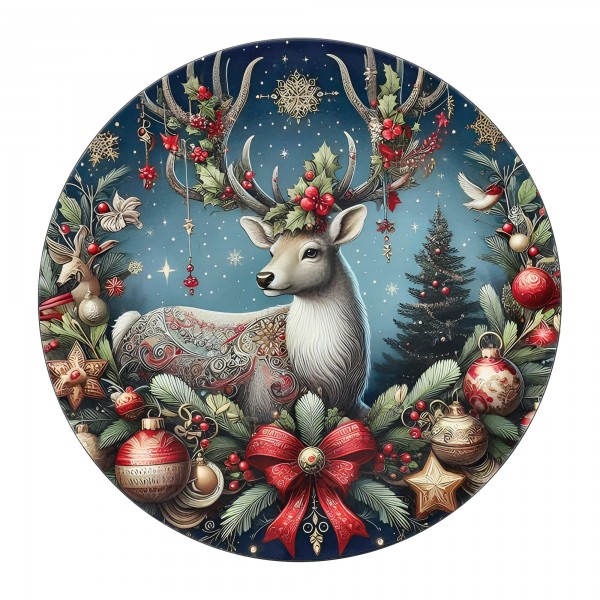 Brandani -Christmas Set 4 Sottopiatti...