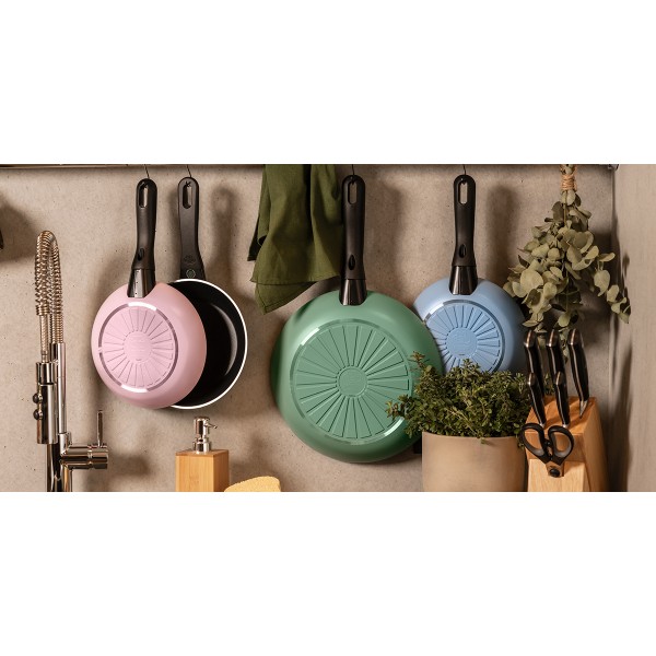 Ballarini - Caprera Wok azzurro d28cm...