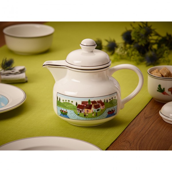Teiera Villeroy & Boch Audun Ferme 1.10L - Porcellana Premium, Multicolore, 6 Persone - Foto 12