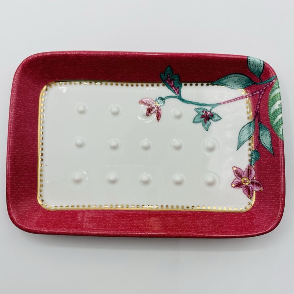 PIP STUDIO Portasapone FLOWER PINK...