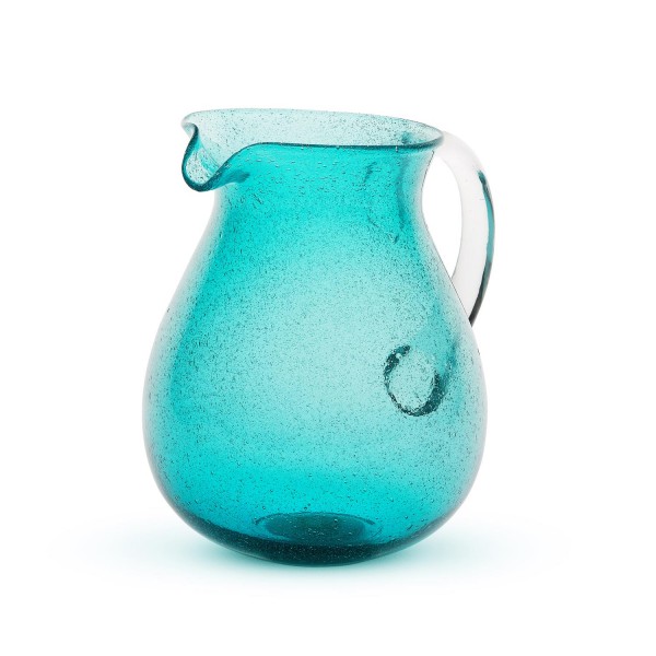 Memento - Caraffa Turchese in vetro...
