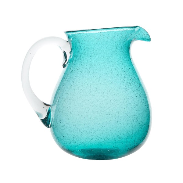 Memento - Caraffa Turchese in vetro...