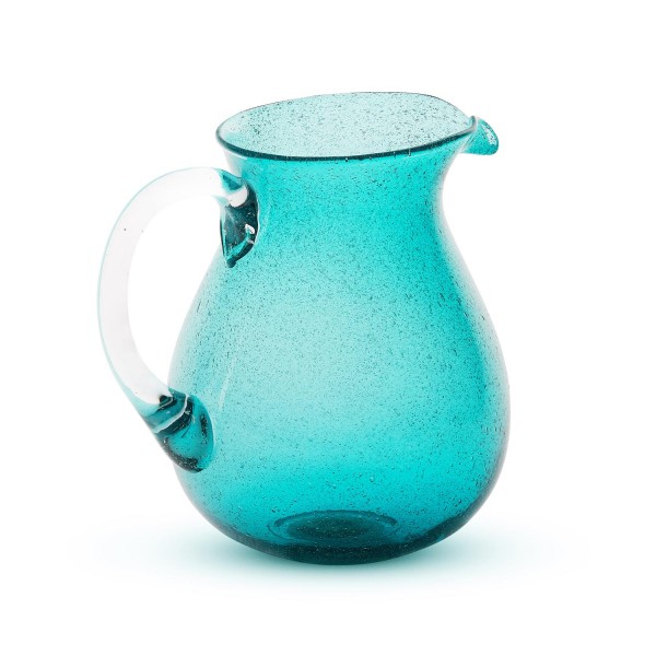Memento - Caraffa Turchese in vetro...