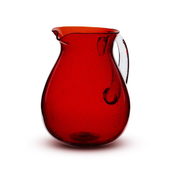 Memento - Caraffa Rossa in vetro...