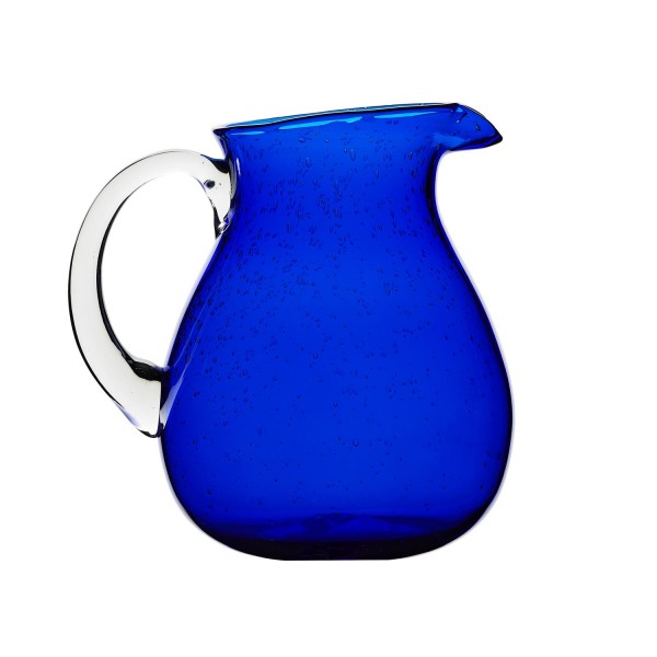 Memento - Caraffa Blu in vetro soffiato