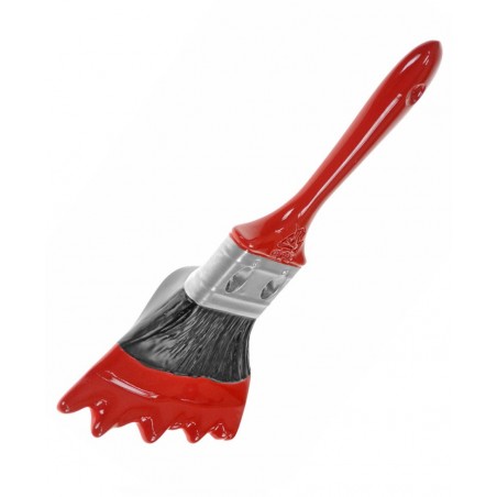 Ceramiche Crescentini Evaporato Umidificatore Da Termosifone – Diamante Cuore Rosso, Ceramica Smaltata Fatta A Mano In Romagna