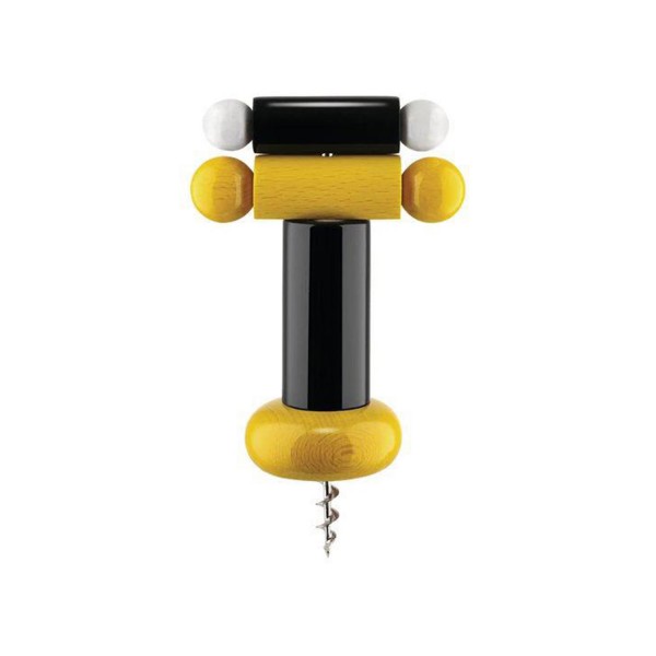 Alessi - Twergi cavatappi black