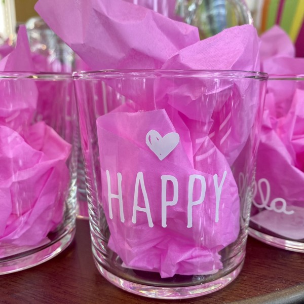 Simple Day - Set 6 Bicchieri HAPPY...