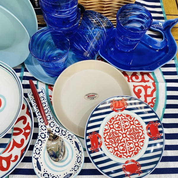 Giannini - Set 6 bicchieri UNICO Blu...