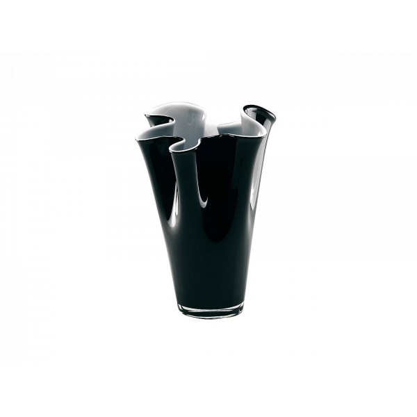 Onlylux - Vaso Wave Opale e Nero h40...