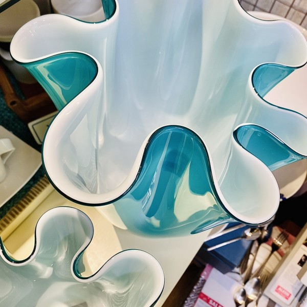 Onlylux - Vaso Wave Opale e Turchese...