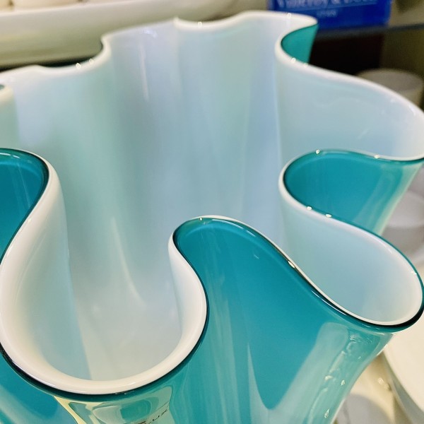 Onlylux - Vaso Wave Opale e Turchese...