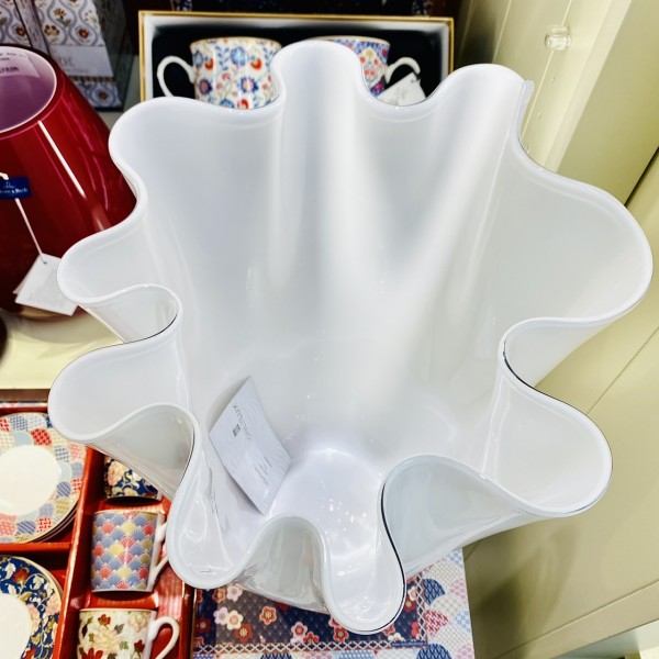 Onlylux - Vaso Wave Bianco h40 in...