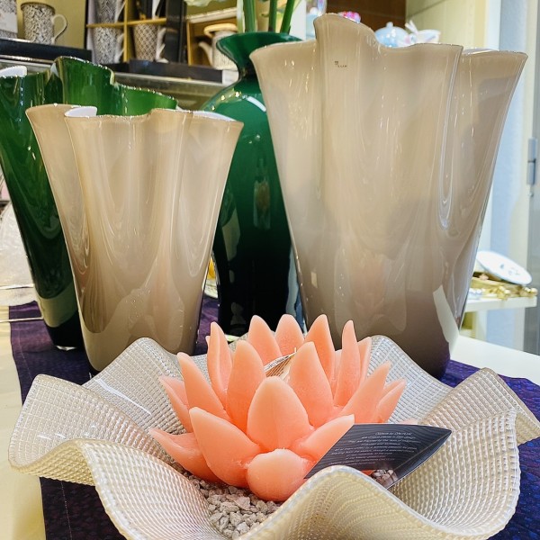 Onlylux - Vaso Wave Caramello 40h in...