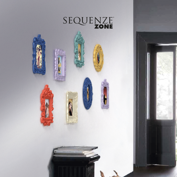 Sequenze - Portafoto/Specchio Color...
