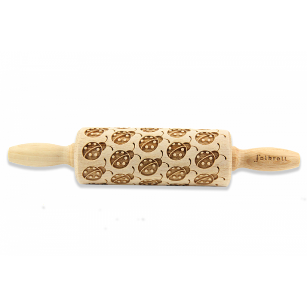 Folkroll - Mattarello legno decoro...