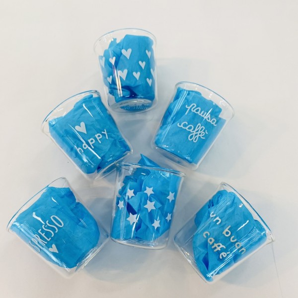 Simple Day - Set 4 Bicchierini ‘Stelle’