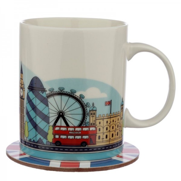 Puckator - Tazza e sottotazza London...