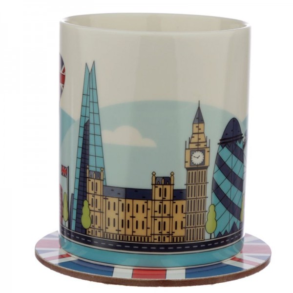 Puckator - Tazza e sottotazza London...