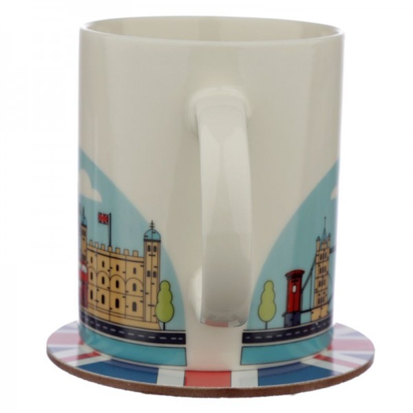 Puckator - Tazza e sottotazza London...